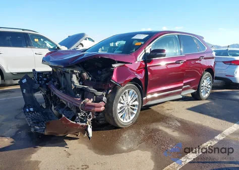 2020 Ford Edge Titanium z USA, uszkodzony, nr VIN 2FMPK4K96LBB12134